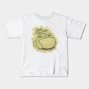 Frog sketch Kids T-Shirt